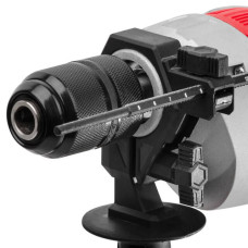 Дриль ударний, 0,9 кВт, 0-2800 об/хв, 1,5-13 мм, металевий корпус редуктора, швидкозатискний патрон