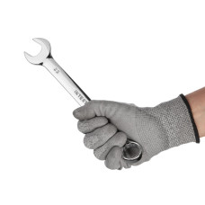 Набір ключів комбінованих, 12 шт., 6-22 мм, Cr-V, професійні, polishing, DIN3113, чохол