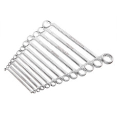 Набір ключів накидних, 12 шт. 6-32 мм, Cr-V