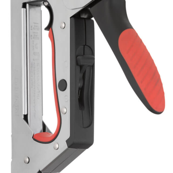 Степлер будівельний 3 в 1, функція Trigger Mode, під скобу 11,3×0,7×6-14 мм, цвях 14 мм, шпилька 14 мм, STORM