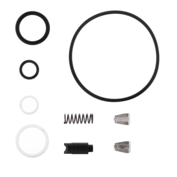 Пістолет заклепувальний, пневматичний, 3,2-4-4,8 мм, до 6 атм, 720 Нм, 10 л/хв, набір аксесуарів, кейс