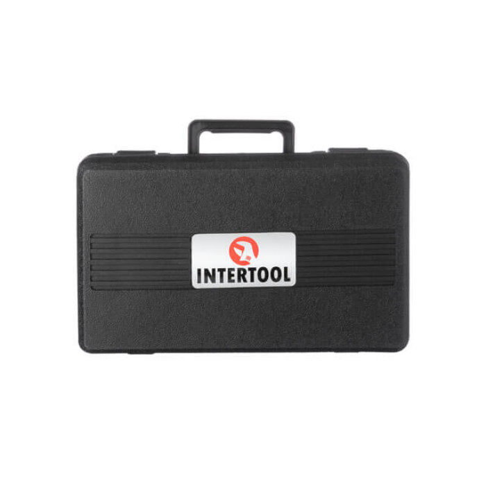 Пістолет заклепувальний, пневматичний, 3,2-4-4,8 мм, до 6 атм, 720 Нм, 10 л/хв, набір аксесуарів, кейс