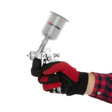 Фарбопульт пневматичний HP MINI, форсунка: 0,5 мм, верхній металевий бачок: 125 мл, 5 бар