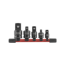 Набір перехідників, 5 од. (1/4"F×3/8"M, 3/8"F×1/4"M, 3/8"F×1/2"M, 1/2"F×3/8"M, 1/2"F×3/4"M), Cr-Mo, STORM