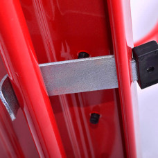 Драбина сталева, 3 сходини, 380×260 мм, висота: 1145 мм