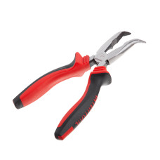 Довгогубці вигнуті 180 мм, 40CrV, фосфатовані, поліровані, STORM