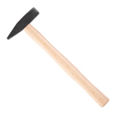 Молоток слюсарний, 300 г, з дерев'яною ручкою