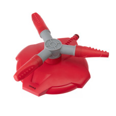 Дощувач круговий на базі, з головкою, що обертається, зона поливу до 8 м, матеріали: PP, ABS