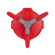 Дощувач круговий на базі, з головкою, що обертається, зона поливу до 8 м, матеріали: PP, ABS