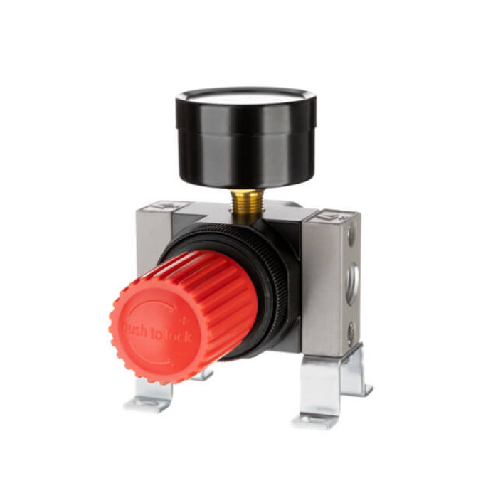 Регулятор тиску 1/4", професійний, до 16 бар, до 1600 л/хв, STORM