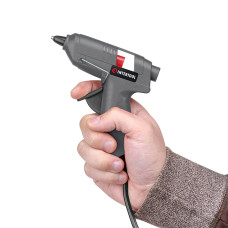 Пістолет клейовий 10 Вт, під стрижні 7-8 мм, 6-10 г/хв