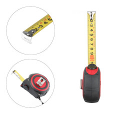 Рулетка зі сталевим полотном, покритим нейлоном, 5 м, 19 мм, STORM