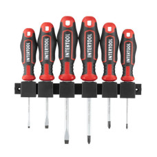 Набір викруток, 6 од., S2, 75-100 мм (SL3, SL5, SL6, PH0, PH1, PH2) STORM