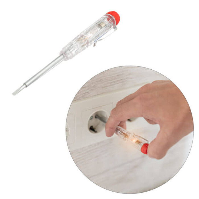 Набір ізольованих викруток з індикатором напруги, 4 од., VDE, Cr-V, 80-125 мм (SL1×5,5 мм, PH1, PH2, викрутка індикатор) STORM