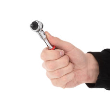 Рукоятка з храповим механізмом поворотна, 72 зуба 1/4 ", Cr-V STORM