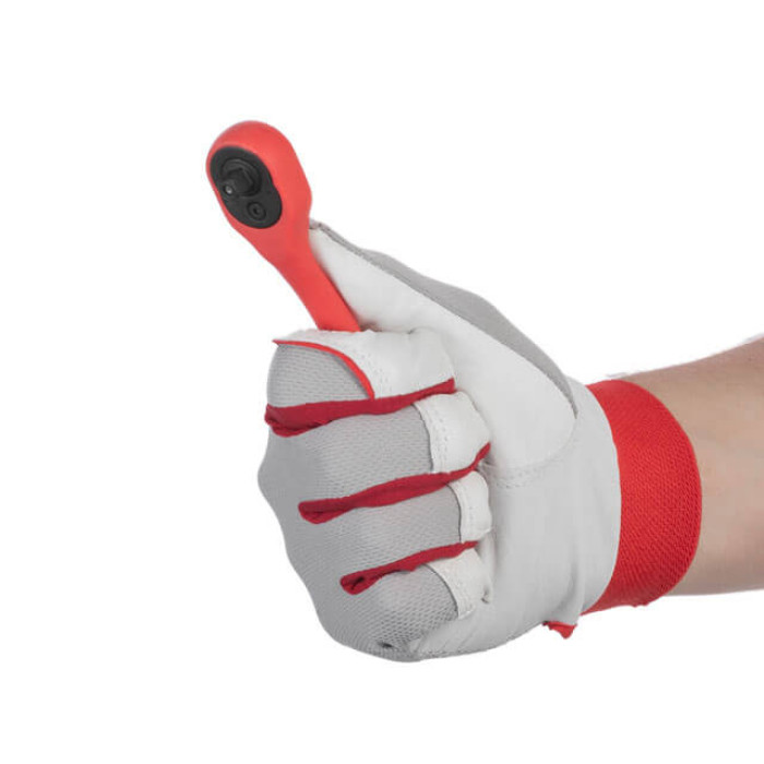 Рукоятка із храповим механізмом на 72 зуба 1/4" вигнута Cr-v(Professional)