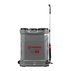 Обприскувач акумуляторний ранцевий 16 л, 3.1 л/хв, батарея 12 В/8 Аг