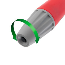 Пістолет-розпилювач для поливу, 3 режими, плавне регулювання потоку води, матеріали: ABS, PP, TPR, Brass, набір аксесуарів для підключення