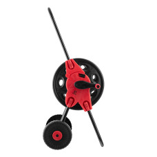 Котушка на колесах, для шланга 1/2" до 45 м, матеріали: PP, ABS, сталь