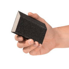 Губка для шліфування, трапеція, 110×75×54×25 мм, оксид алюмінію, К60