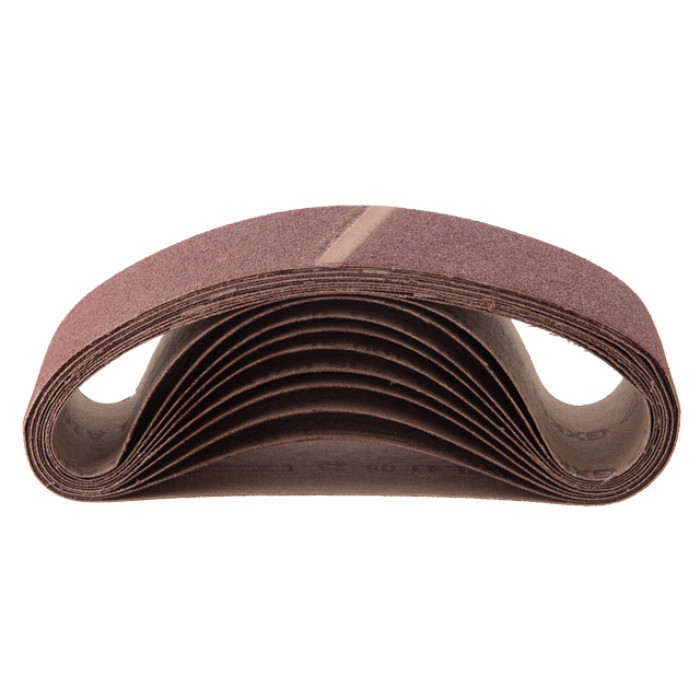 Стрічка шліфувальна, 75×533 мм, зерно K100, 10 шт.