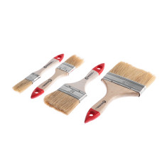 Набір пензлів флейцевих, 4 шт. (25, 36, 63, 102 мм)