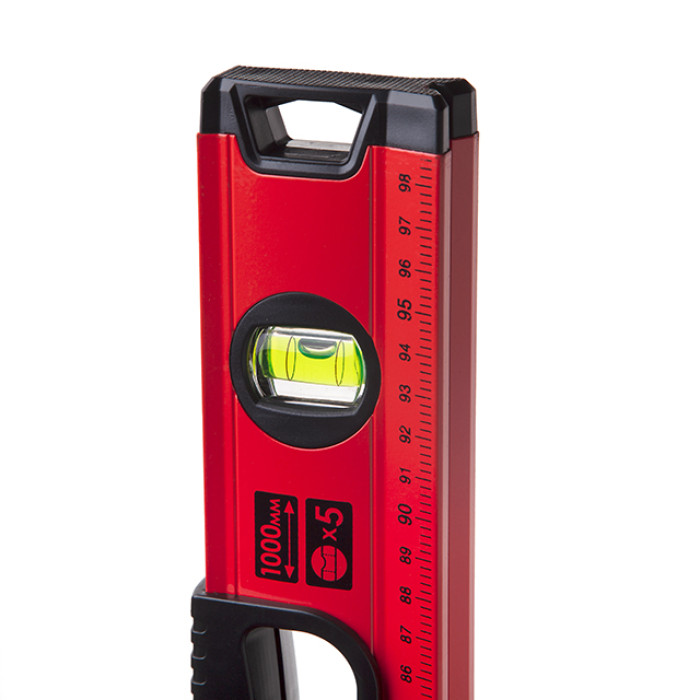 Рівень будівельний, 1000 мм, 5 капсул