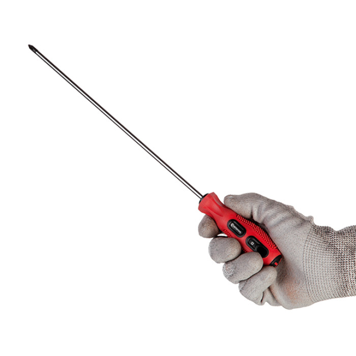 Викрутка хрестова, PH1×250 мм, Cr-V