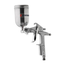 Фарбопульт пневматичний HP MINI, форсунка: 0,5 мм, верхній металевий бачок: 200 мл, 5 бар