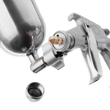 Фарбопульт пневматичний HP MINI, форсунка: 0,5 мм, верхній металевий бачок: 200 мл, 5 бар