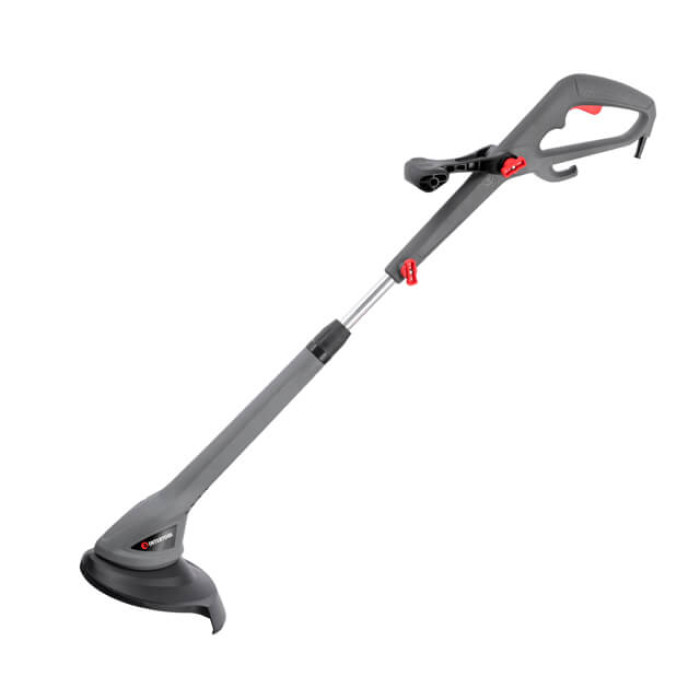 Тример електричний, 0,35 кВт, 10000 об/хв, ширина зрізання 250 мм, телескопічна штанга