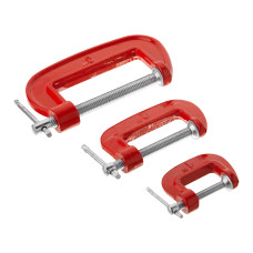 Набір струбцин тип "G" 3шт.1"; 2"; 3"