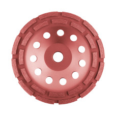 Фреза шліфувальна торцева алмазна, 180×22,2 мм, 20-22%, 6900 об/хв