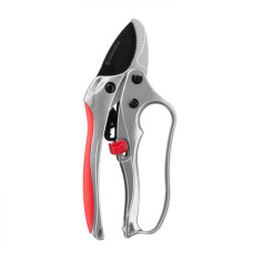 Секатор з храповим механізмом, 180 мм, лезо: SK5, різ: Ø 25 мм