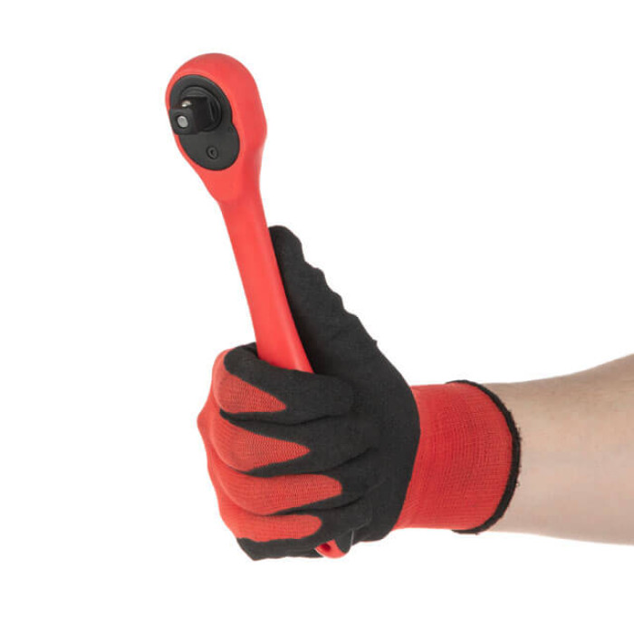 Набір інструментів, проф., 1/2" + 3/8" + 1/4", Cr-V, 151 од., головки: 4-32 мм, E4-E24, біти 54 од., подовж. головки: 4-22 мм, кейс