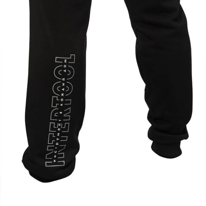 Штани INTERTOOL чорні, трикотаж, розмір S