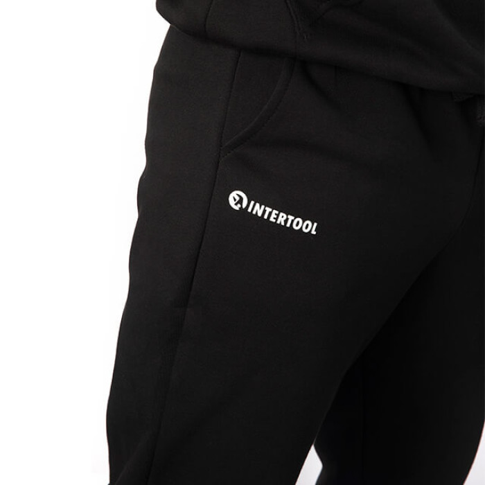 Штани INTERTOOL чорні, трикотаж, розмір S