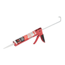 Пістолет для видавлювання силікону, 300 мл, прогумована рукоятка