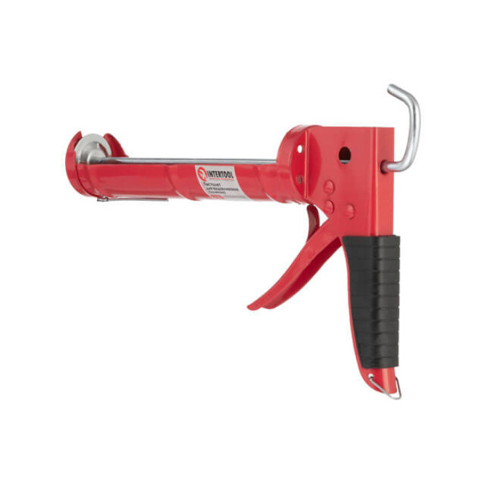 Пістолет для видавлювання силікону, 300 мл, прогумована рукоятка