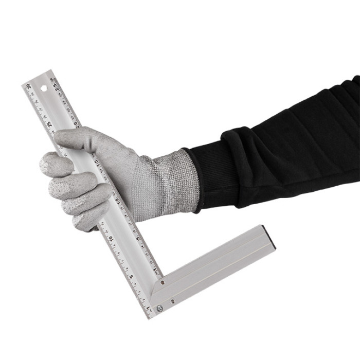 Косинець будівельний алюмінієвий, 300 мм