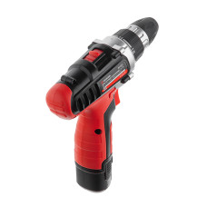 Дриль-шурупокрут акумуляторний, Li-Ion, 12 В, 18 Nm, 0-400/0-1500 об/хв, 1,5 Аг, 2 акумулятора, 2 швидкості