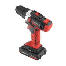 Дриль-шурупокрут акумуляторний, Li-Ion, 18 В, 25 Nm, 0-400/0-1500 об/хв, 1,3 Аг