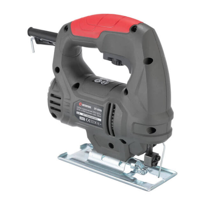 Електролобзик, 0,5 кВт, 0-3000 хід/хв, глибина розпилу 55 мм