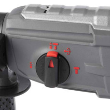 Перфоратор, 1,0 кВт, 3,5 Дж, 0-1300 об/хв, 0-5100 уд/хв, 3 режими, SDS-plus