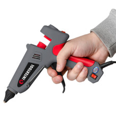 Пістолет клейовий 100(300) Вт, 215-230°C, під стрижні 10,8-11,5 мм, 13-30 г/хв