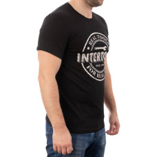 Футболка INTERTOOL чорна, M, 100% бавовна