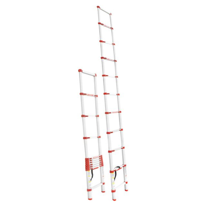 Драбина алюмінієва, телескопічна, 10 сход., 3,20 м, 150 кг