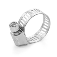 Хомут сталевий оцинкований, 8 мм, Ø - 11-20 мм