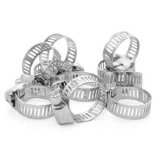 Хомут сталевий оцинкований, 8 мм, Ø - 13-23 мм