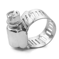 Хомут сталевий оцинкований, 12,7 мм, Ø - 13-23 мм